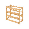PORTE-BOUTEILLES EN BAMBOU 16 BOUTEILLES