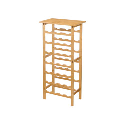 PORTABOTTIGLIE BAMBU 27 BOTTIGLIE