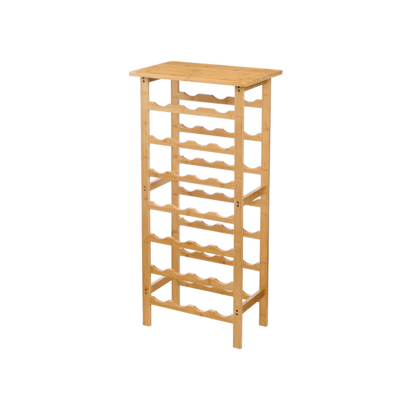 PORTABOTTIGLIE BAMBU 27 BOTTIGLIE