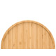 PLATEAU ROND EN BAMBOU 30X30CM