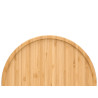 PLATEAU ROND EN BAMBOU 30X30CM