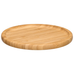 ROUND BAMBOO TRAY 20X20CM