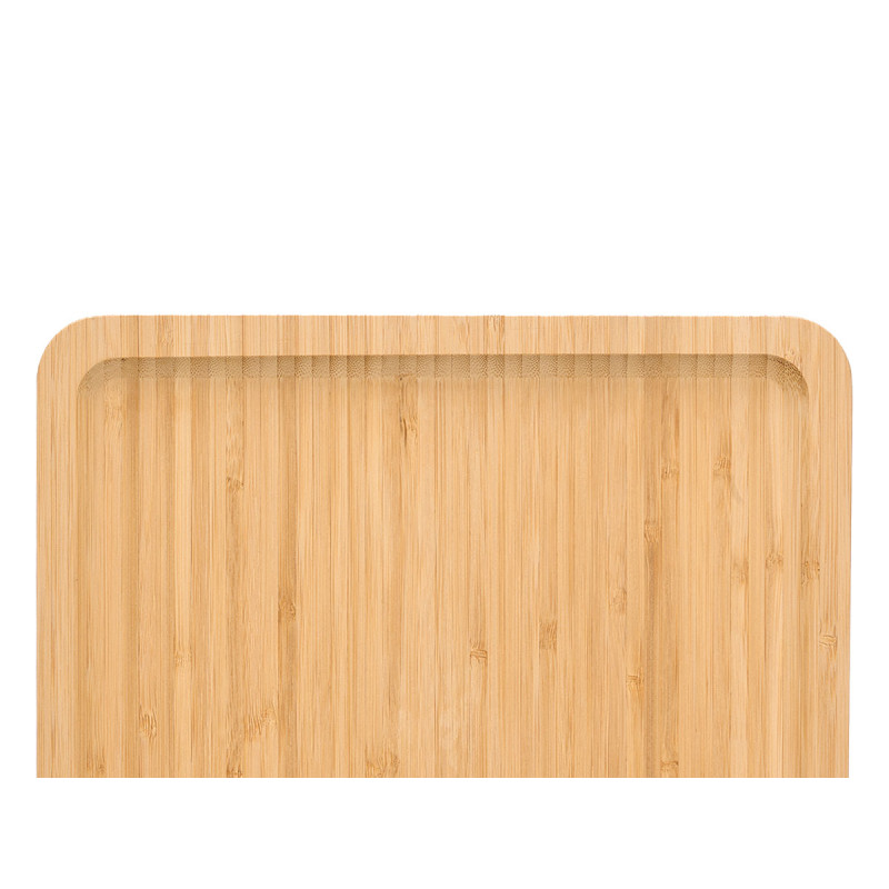 SQUARE BAMBOO TRAY 30X30CM