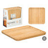 PLATEAU CARRÉ EN BAMBOU 24X24CM