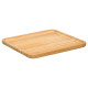 SQUARE BAMBOO TRAY 24X24CM