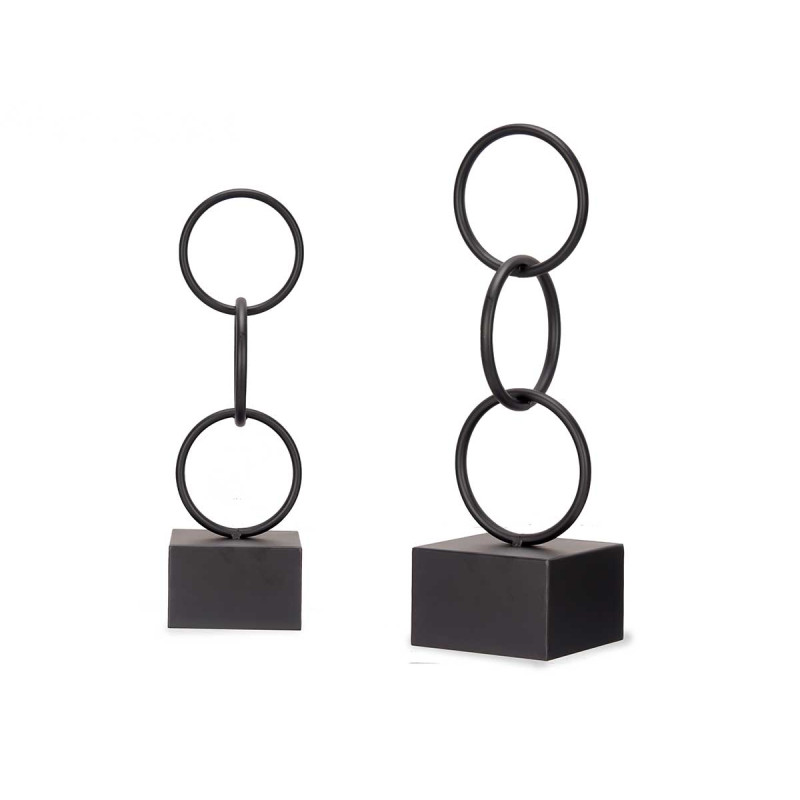 RINGS FIGURE BLACK SMALL