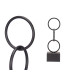 FIGURA AROS NEGRO PEQUEÑO