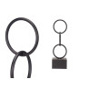 RINGS FIGURE BLACK SMALL