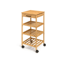 CARRELLO DA CUCINA BAMBU