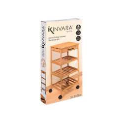 CARRELLO CUCINA BAMBU