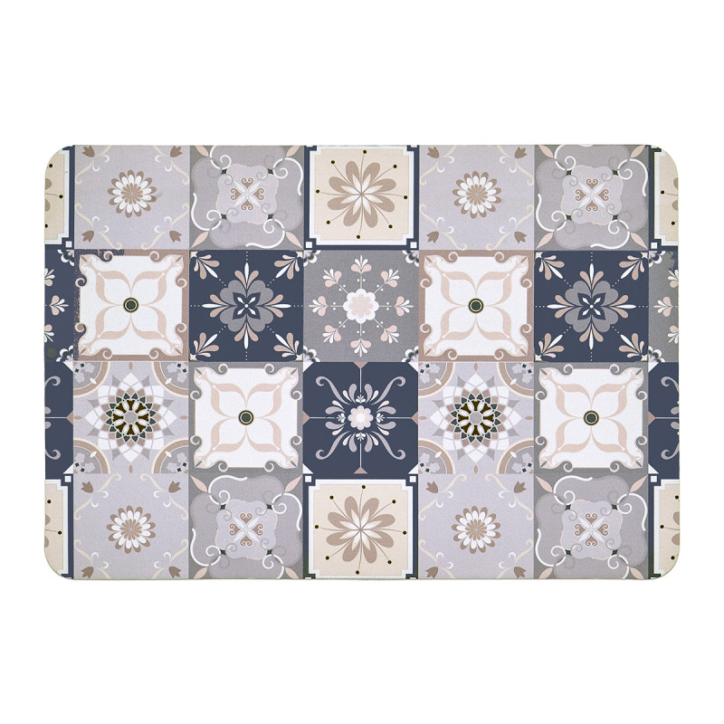 TAPIS DE CUISINE EFFET CARRELAGE 40X60CM