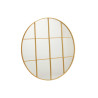 MIROIR MURAL ROND 100CM OR