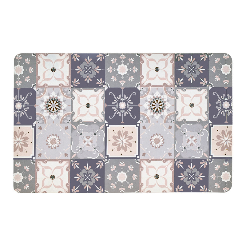 TILE EFFECT KITCHEN CARPET 50X80CM