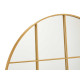 MIROIR MURAL ROND 100CM OR