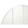 ESPELHO FORMA JANELA REDONDO 100CM BRANCO