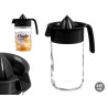 ESPREMEDOR VIDRO 660ML PRETO