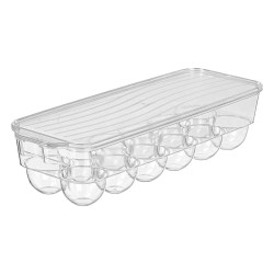 12-CAVITY LONG EGG CUP WITH LID