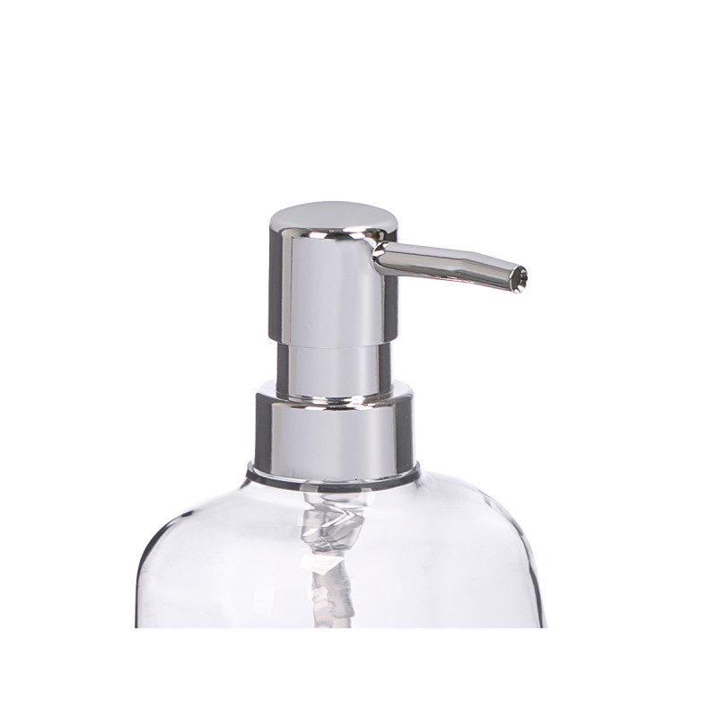 DOSIFICADOR COCINA ESTROPAJERO NEGRO GRIS 500 ML