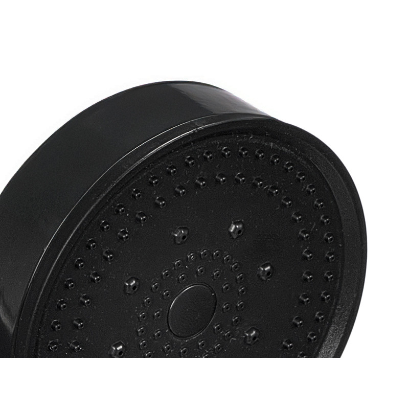 SOFFIONE DOCCIA NERO