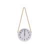 RELOJ PARED CUERDA COLGAR BLANCO 25CM