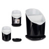 PORTECOUVERT PLASTIQUE 3 CREUX PIED NOIR