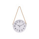 WHITE WALL CLOCK HANGING ROPE 30CM