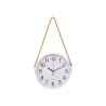 OROLOGIO DA PARETE BIANCO APPESO CORDA 30 CM