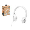 WHITE CABLE HEADPHONES