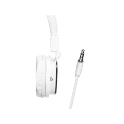 WHITE CABLE HEADPHONES