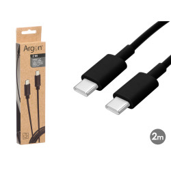 BLACK C TO C CABLE 2M