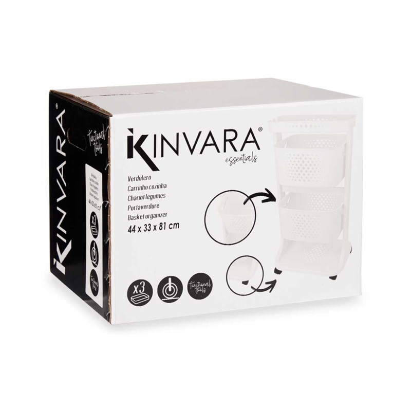 CIOTOLA PLASTICA VERDE 2 ALTEZZE RUOTE BIANCA
