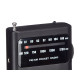 RADIO BOLSO AM FM PILHAS PRETO