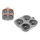 SILICONE MOLD THREADED 4 HOLES AIR FRYER