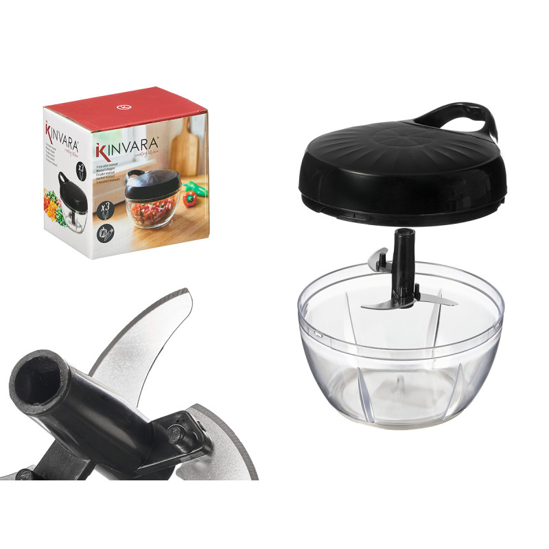 TRITURATORE MANUALE A 3 LAME