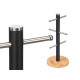 BASE BAMBU PRETO SUPORTE 6 CHAVENAS