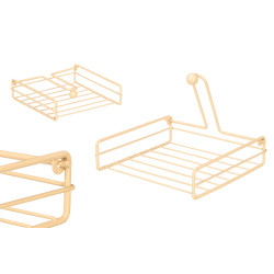 SERVILLETERO ACERO  BEIGE