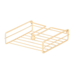 BEIGE STEEL NAPKIN HOLDER