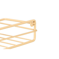 PORTE-SERVIETTES ACIER BEIGE