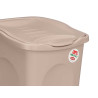 CAIXA MULTIUSOS PRIMAVERA 25L CASTANHA