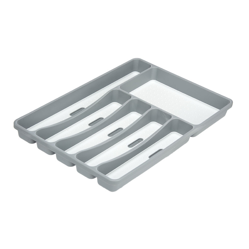 PORTA TALHERES SILICONE 6 DIVISOES SORT