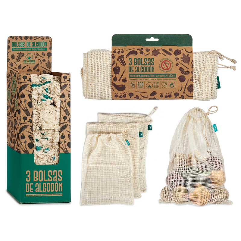 BORSA COTONE IN ESPOSITORE 120 UNITA