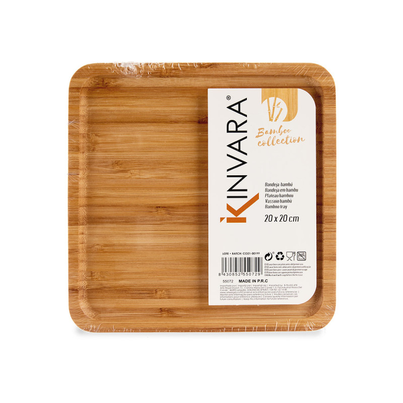 TABLA BAMBOU CARRE PETIT APERITIF