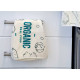 KITCHEN DISH TOWEL 50CM CURLY ORGANIC