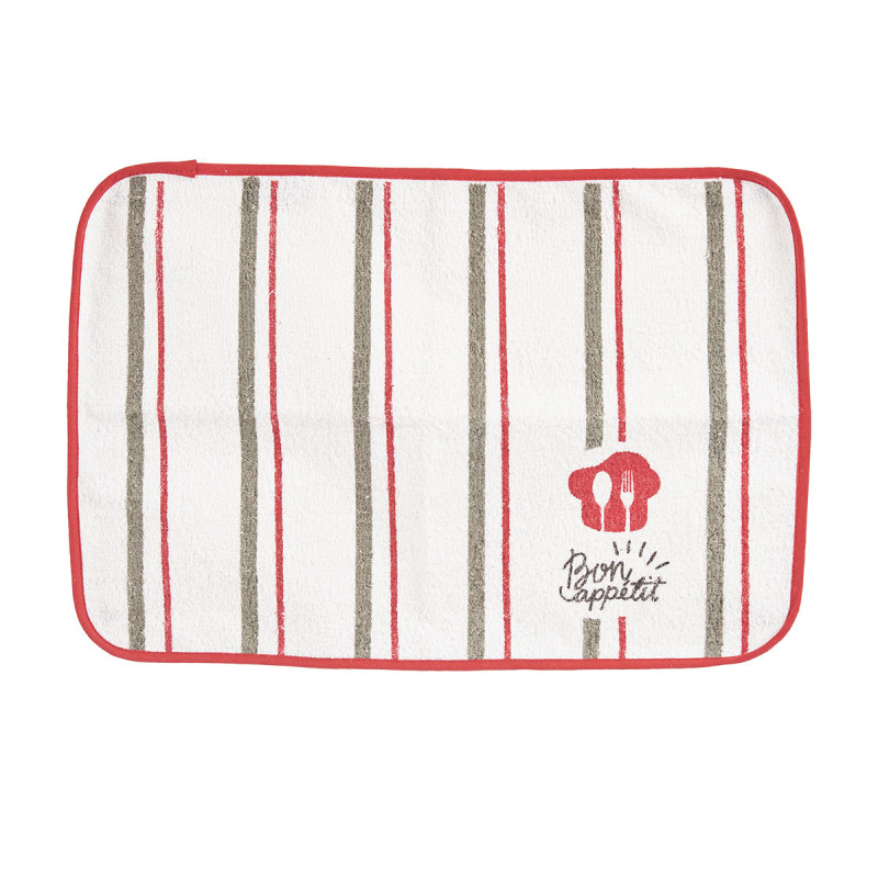 NAPPE INDIVIDUEL TISSU EPONGE BON APPETIT