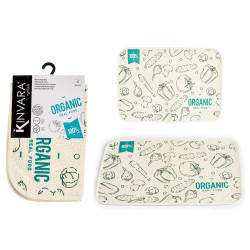 NAPPE INDIVIDUEL TISSU EPONGE ORGANIC