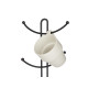 METAL HOLDER 6 CUPS BLACK