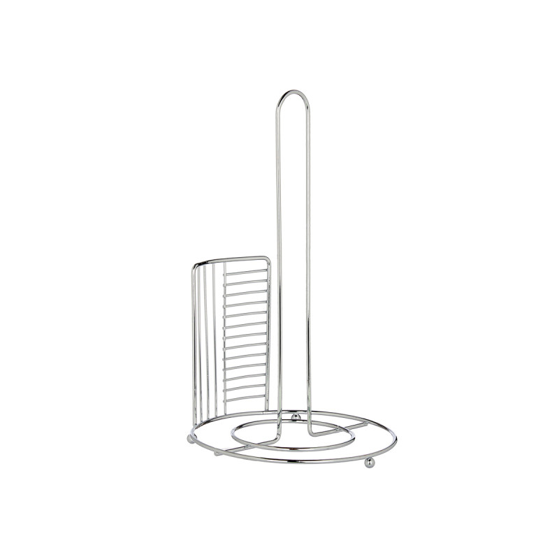METAL ROLL HOLDER CHROME PLATED