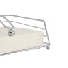 METAL NAPKIN HOLDER CHROME PLATED SQUARED