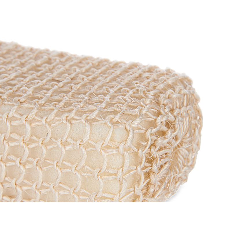 NORMAL BRAIDED SPONGE WITH HANDLE NATURAL