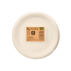 SET 6 ASSIETTES PLATES BIODÉGRADABLES GRAND